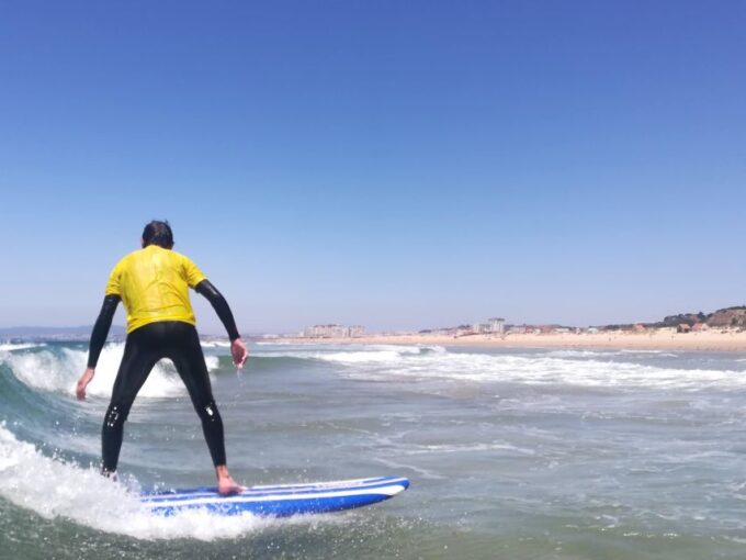 Lisbon: Unique Surfing Lesson on Costa De Caparica Beach - Beach Location and Duration