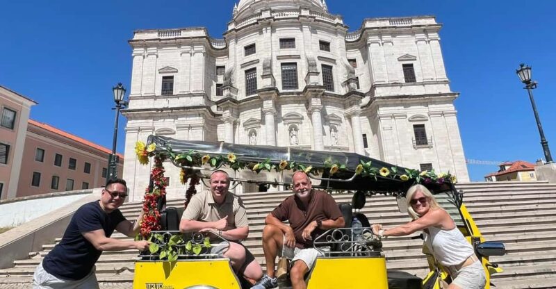 Lisbon:Half-day Guided Tuk Tuk Tour OldTown CityCenter Belem - Itinerary Highlights