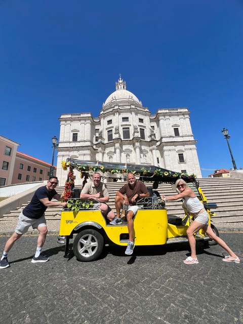 Lisbon:Half-day Guided Tuk Tuk Tour OldTown CityCenter Belem - Experience & Features