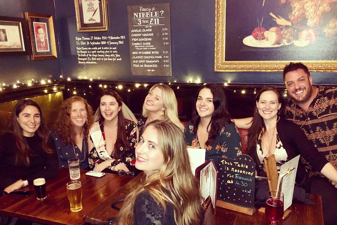 Literary Pub Crawl and Tavern Tour in London - Additional Tour Policies and Requirements