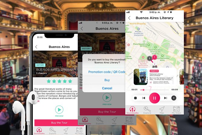 Literature Self-Guided Audio Tour in Buenos Aires - Customer Reviews and Feedback