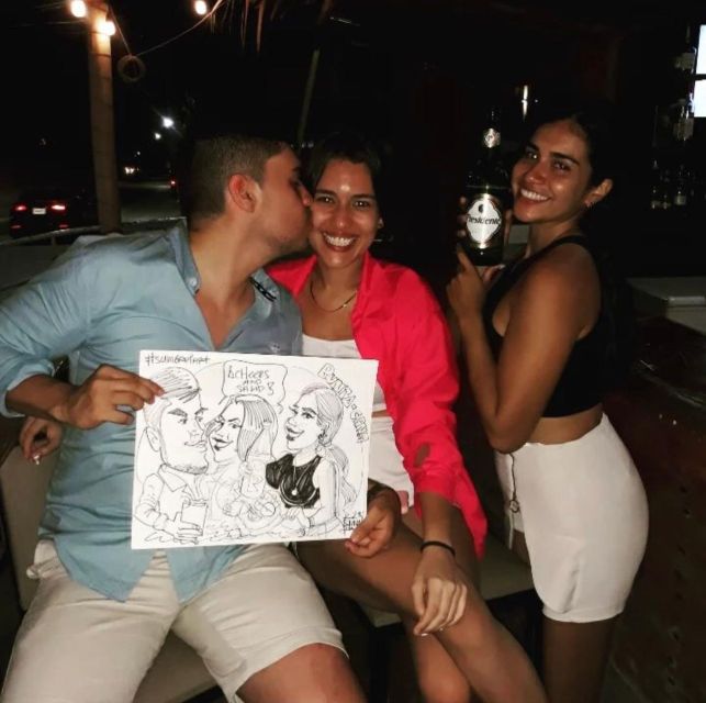 Live Caricature Experience in Punta Cana - Key Points