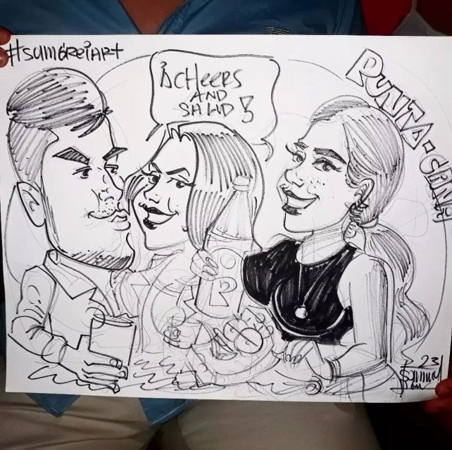 Live Caricature Experience in Punta Cana - Pricing and Booking