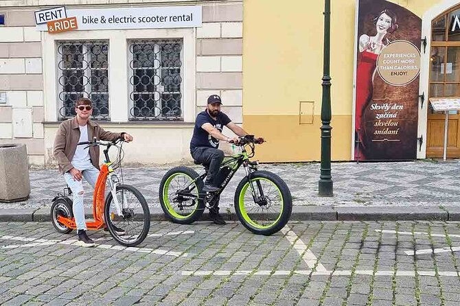 Live Guided 120 Min Electric Trike & E-Scooter Tour of Prague - Meeting Point and Transportation