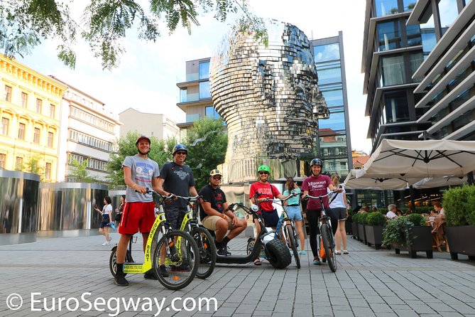 Live Guided 120 Min Electric Trike & E-Scooter Tour of Prague - Safety and Training