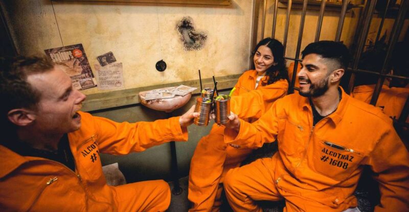 Liverpool: Alcotraz Immersive Prison Cocktail Experience - Dressing the Part: Orange Jumpsuits