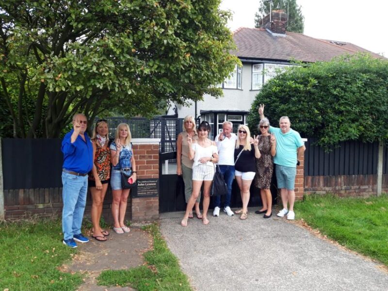 Liverpool: Beatles Childhood Homes Private Taxi Tour - Pickup and Drop-off