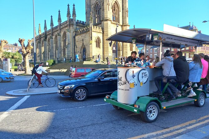 Liverpool Beer or Prosecco Bike Tour - Health and Accessibility