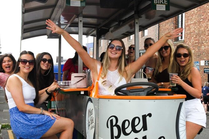 Liverpool Beer or Prosecco Bike Tour - Booking Information