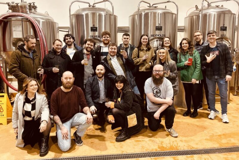 Liverpool: Brewery Bus Tour With Beer Tasting and Pizza - Brewery Visits and Beer Tastings