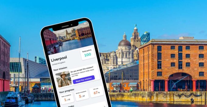 Liverpool: City Exploration Game and Tour on Your Phone - Discover Liverpools Monuments