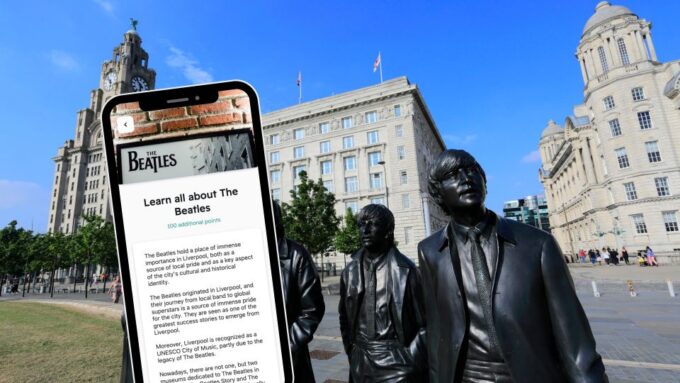 Liverpool: City Exploration Game and Tour on Your Phone - Multilingual Availability