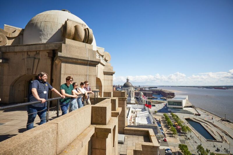 Liverpool: Royal Liver Building 360 Degree Tower Tour - Panoramic City Views