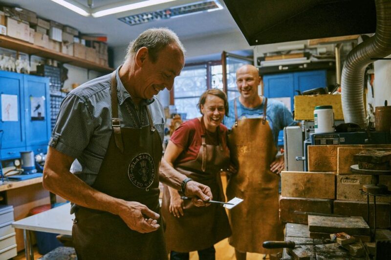 Ljubljana: Private Goldsmithery & Jewelry Workshop and Tour - Melting and Purifying