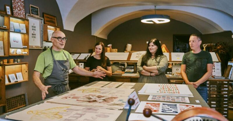 Ljubljana: Private Printmaking Workshop - Printmaking Activities