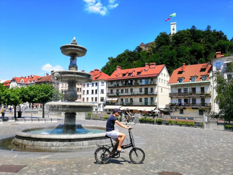 Ljubljana Sightseeing Tour by E-bikes - Itinerary Details