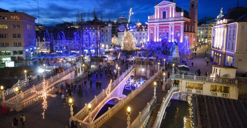 Ljubljana: Tour of the Festive Decorations - Key Points