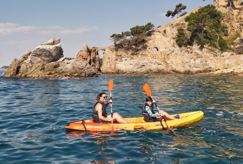 Lloret De Mar: Costa Brava Kayak Tour and Swimming - Guided Tour and Safety