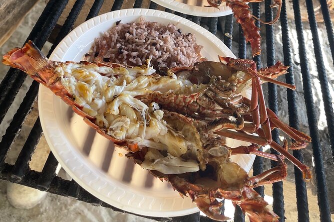 Lobster For Lunch On Private Beach In Negril - Discovering the Beauty of Negril