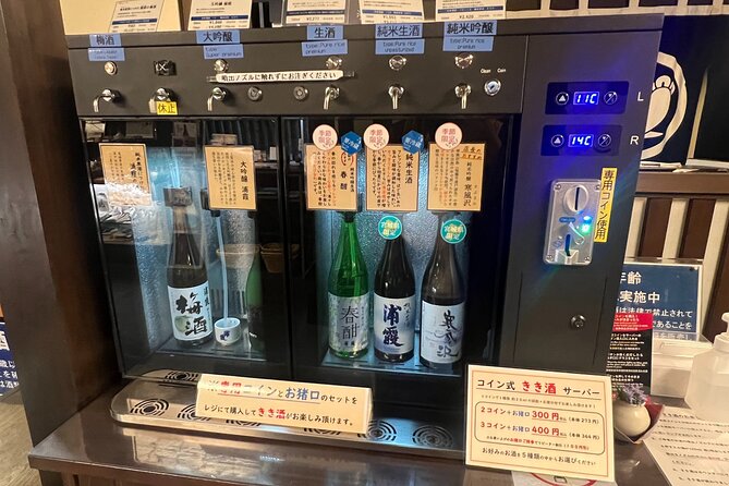 Local Food Tour in Shiogama, Japan Top Tuna and Sushi Town - Sake Tasting