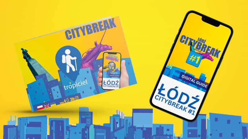 Lodz: Citybreak #1 Digital Guided Walking Tour - Key Points