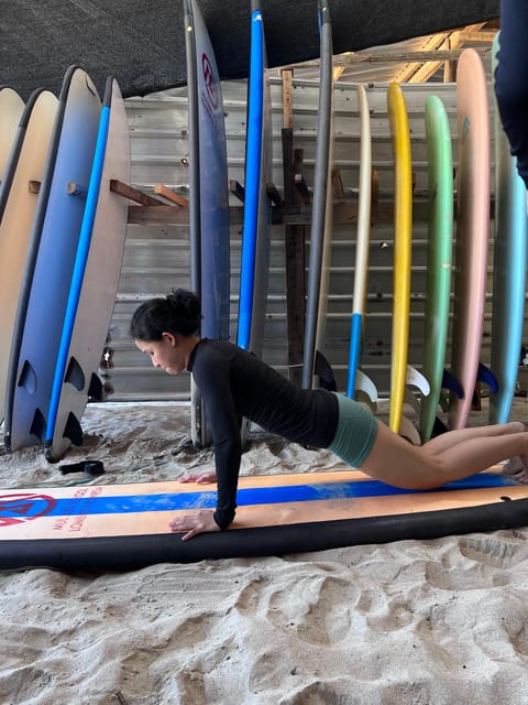 Lombok : Surfing Lessons for Beginner - Key Points