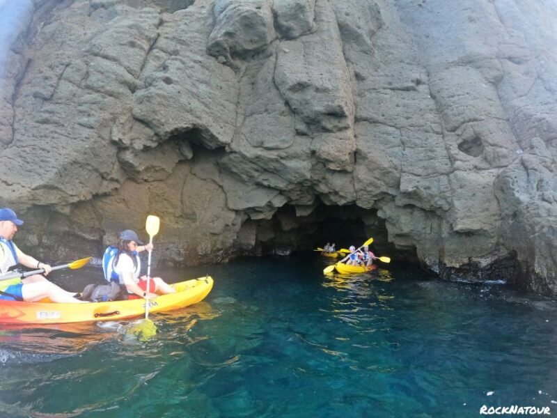Lomo Quiebre: Mogan Kayaking and Snorkeling Tour in Caves - Booking and Cancellation