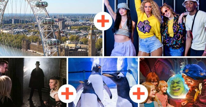 London: 5 Top Attractions Pass With Madame Tussauds - Immerse in Star Wars Experience