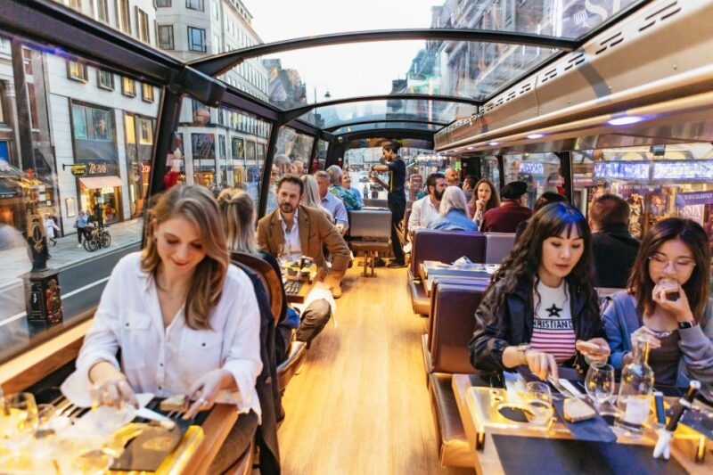 London: 6-Course Luxury Dinner Bus Tour - Culinary Experience