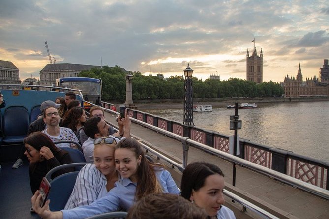 London by Night Sightseeing Open Top Bus Tour With Live Guide - Inclusions
