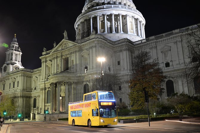 London by Night Sightseeing Tour - Open Top Bus - Itinerary Highlights