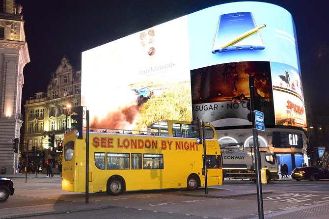 London by Night Sightseeing Tour - Open Top Bus - Booking Information