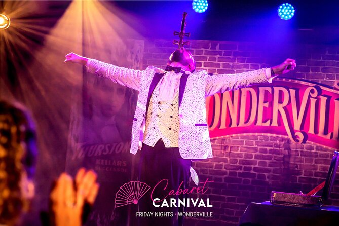 London Cabaret Carnival at Wonderville - Tickets - Accessibility