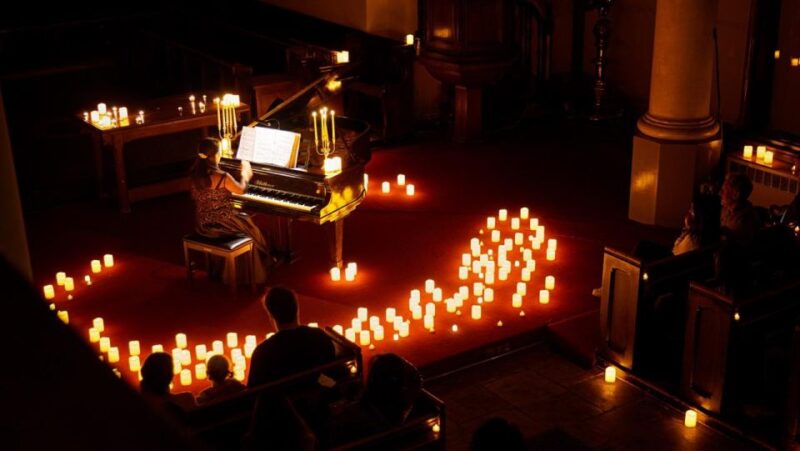 London: Candlelight Concert Ticket With Glass of Prosecco - Ticket Information