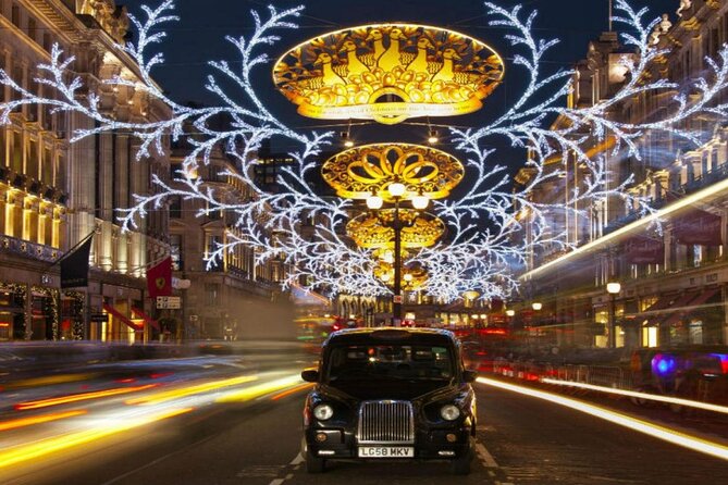 London Christmas Light Experience on Vintage Open Top Routemaster - Unique Holiday Activity