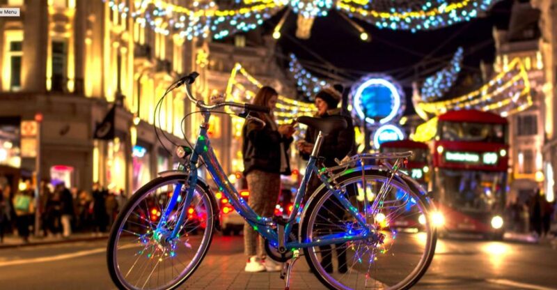 London Christmas Lights Bike Tour - Quality Bicycles and Guides