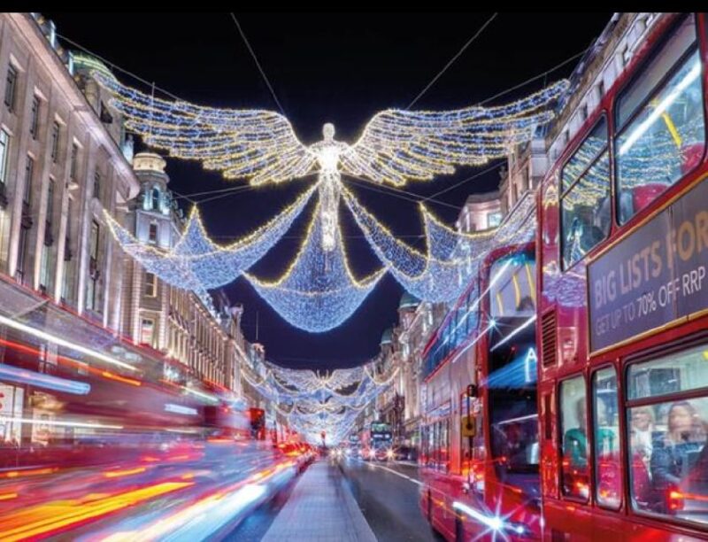 London: Christmas Lights by Night Open-Top Bus Tour - Christmas Lights Display