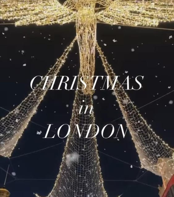 London: Christmas Lights Guided Walking Tour - Iconic Landmarks