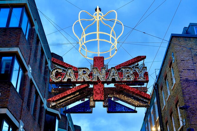 London Christmas Lights Private Car Tour - Shopping Areas Exploration