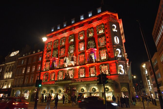 London Christmas Lights Private Walking Tour - Tour Overview