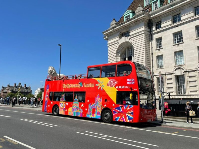 London: City Sightseeing Hop-On Hop-Off Bus Tour - Key Points