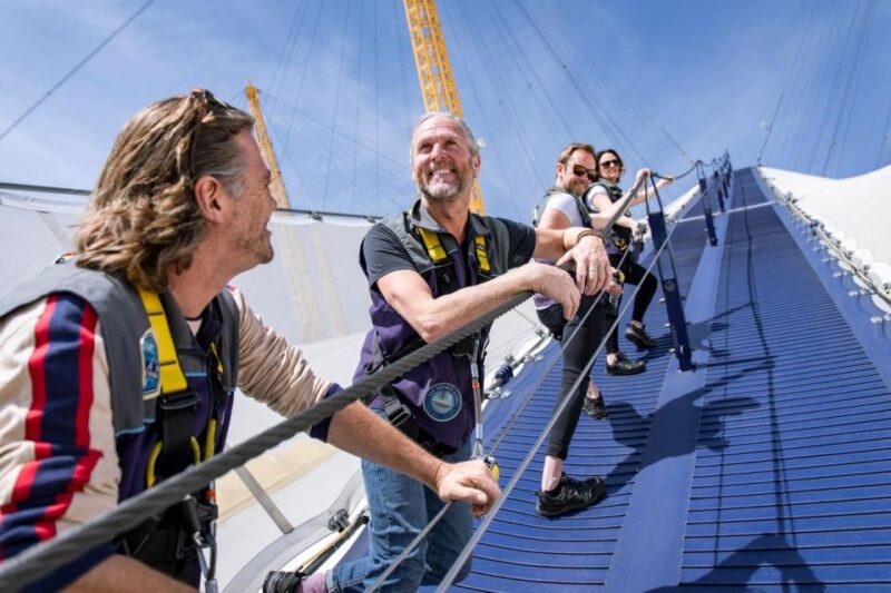 London: Climb The O2 Arena & Best of Westminster Tour - O2 Arena Climb