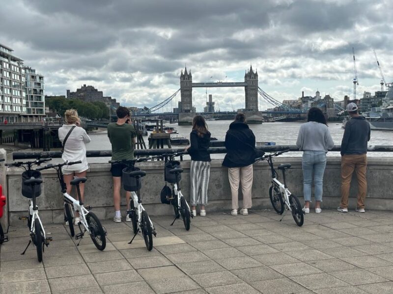London E-Bike Tour & Borough Market - Itinerary