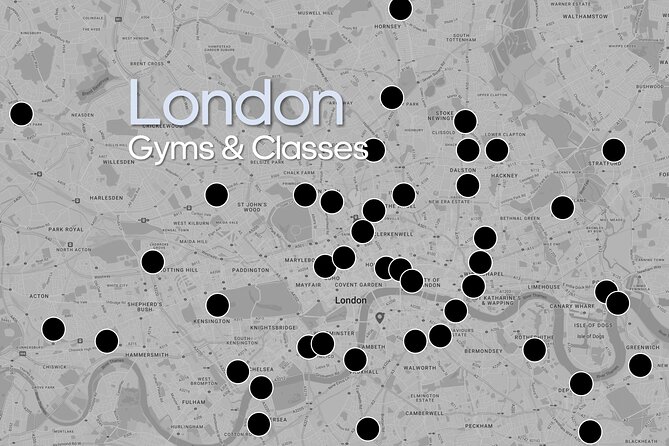 London Fitness Pass - Available Activities