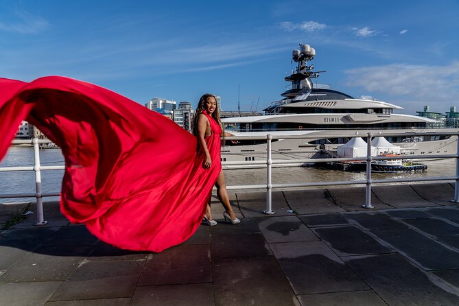 London Flying Dress Photoshoot - About Your Stay
