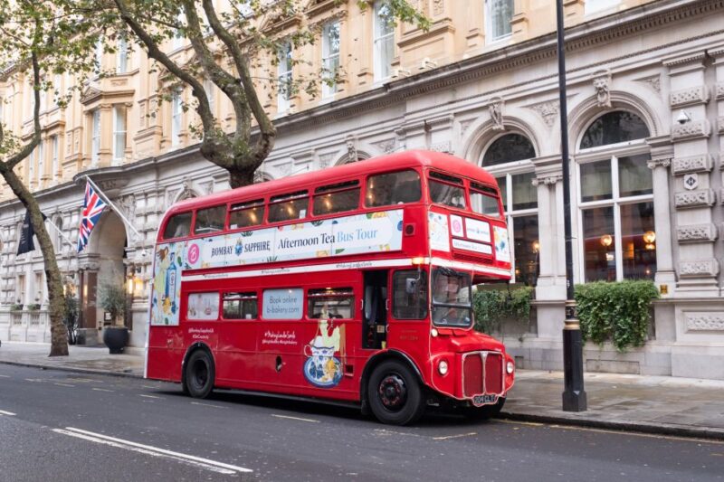 London: Gin and Afternoon Tea Bus Tour With Audio Guide - Vintage Routemaster Bus
