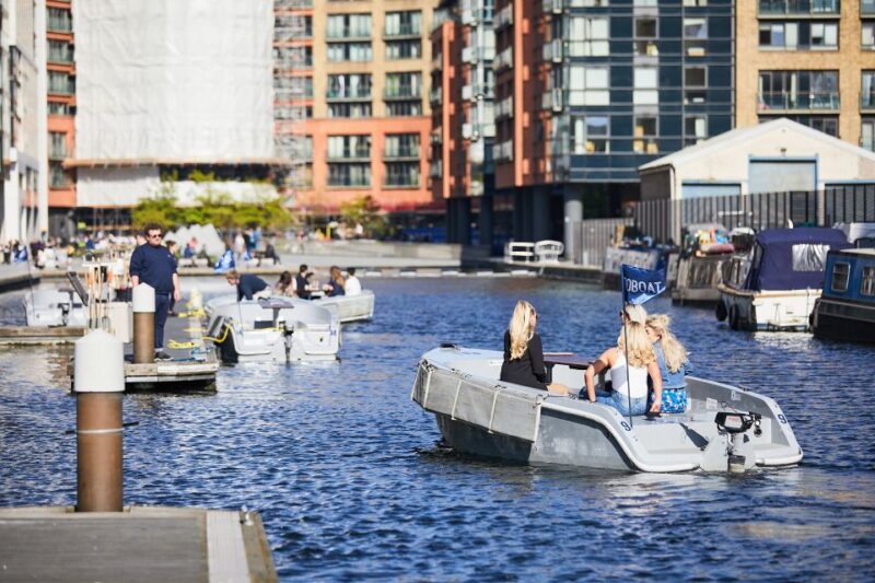 London: GoBoat Rental for Regents Canal & Paddington Basin - Key Points