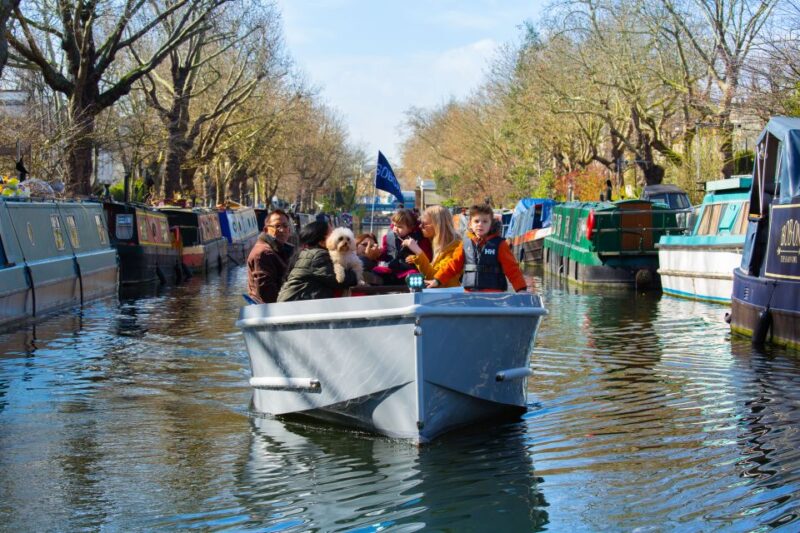 London: GoBoat Rental for Regents Canal & Paddington Basin - Discovering Londons Canals