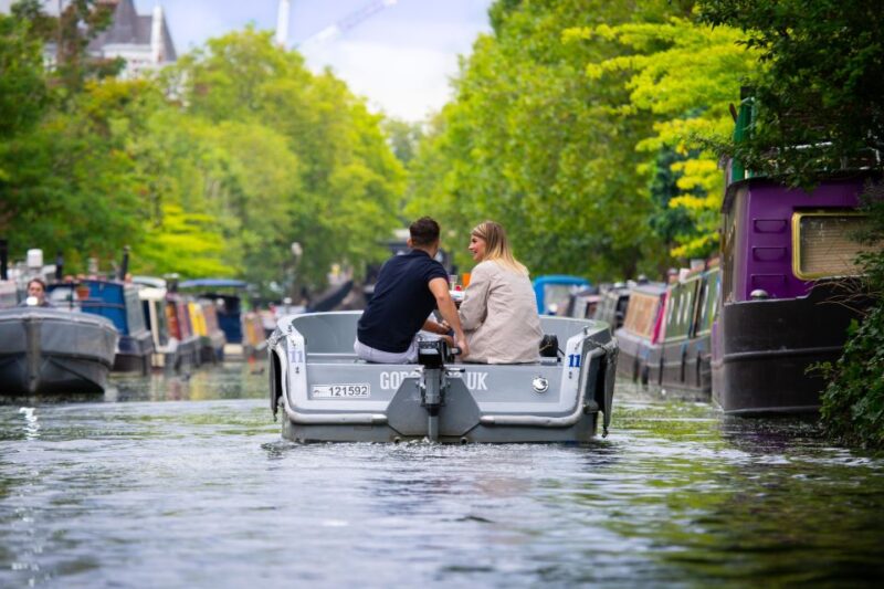 London: GoBoat Rental for Regents Canal & Paddington Basin - Sociable Boating Experience