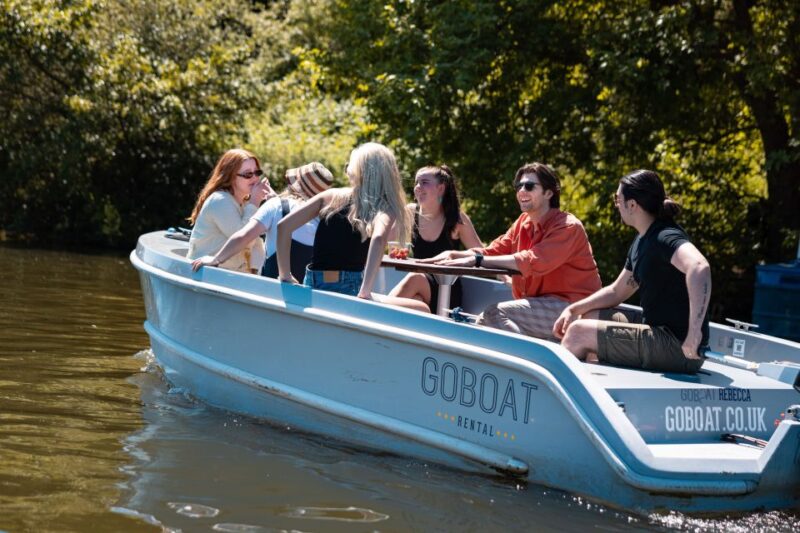 London: Goboat Rental in Kingston Upon Thames - Meeting Point Location